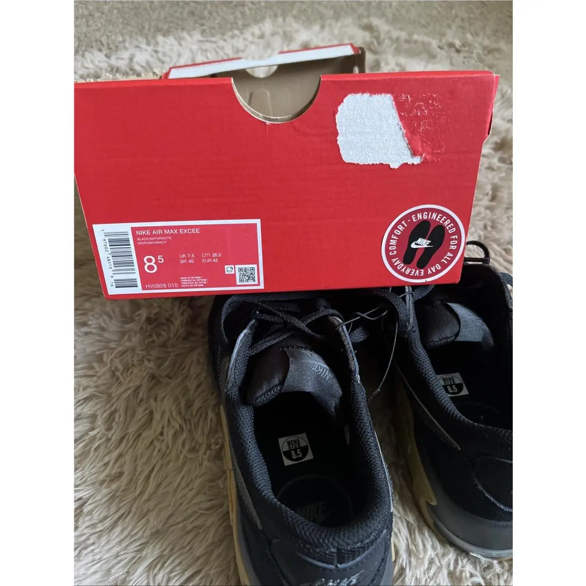 Nike shoes - Nike Air Max Excee - Air Max Excee - HV0928 - Black (UPC: 0197602481136) 8