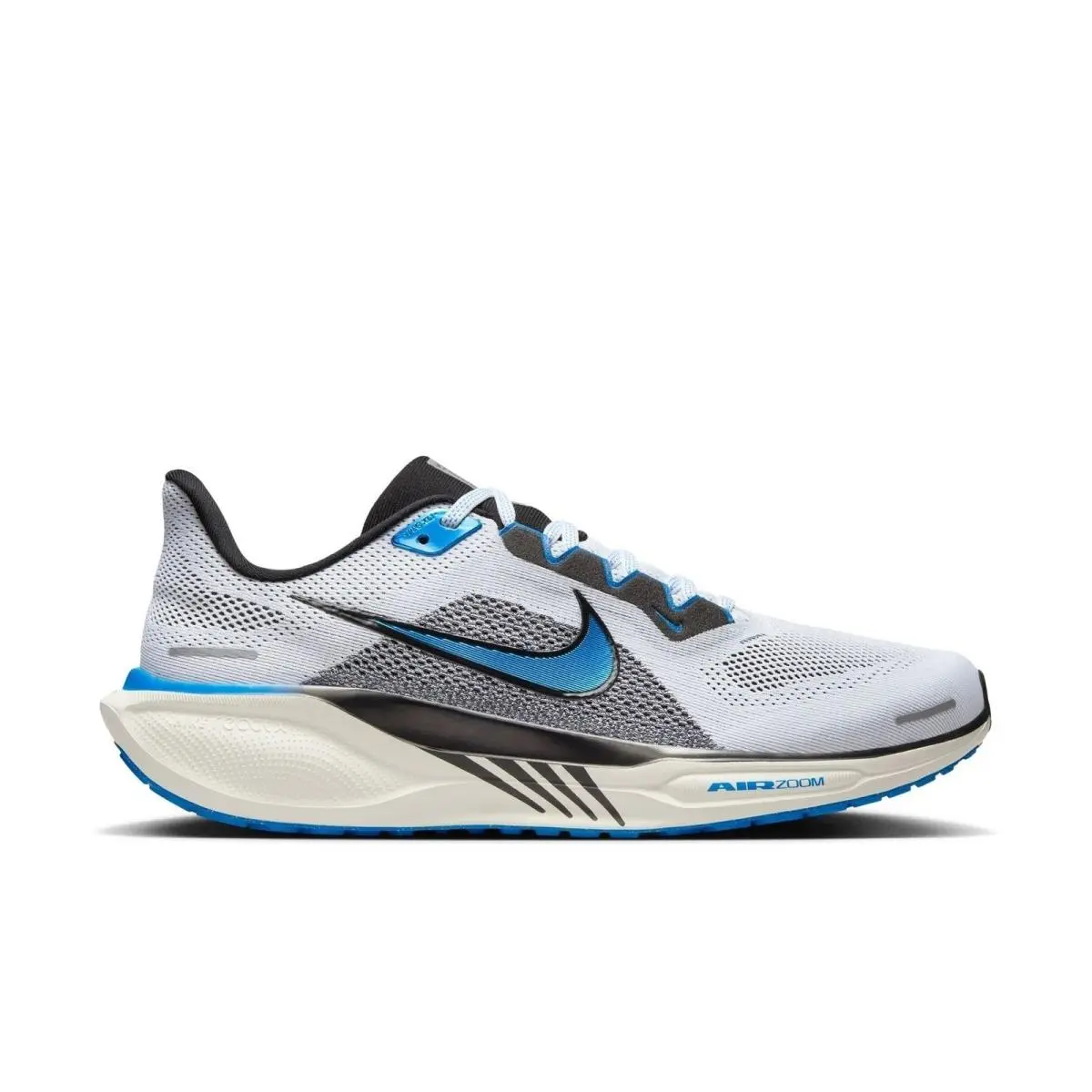 Nike Air Zoom Pegasus 41 White Photo Blue Black Nby HV5218-100 Size 13 Men`s