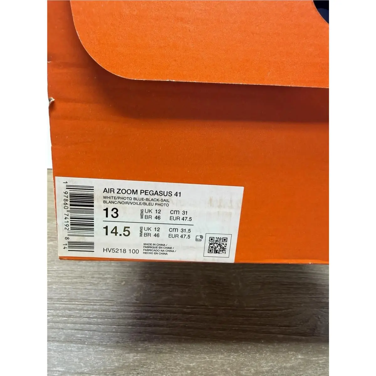 Nike shoes - Nike Air Zoom Pegasus 41 - HV5218-100 - White 9