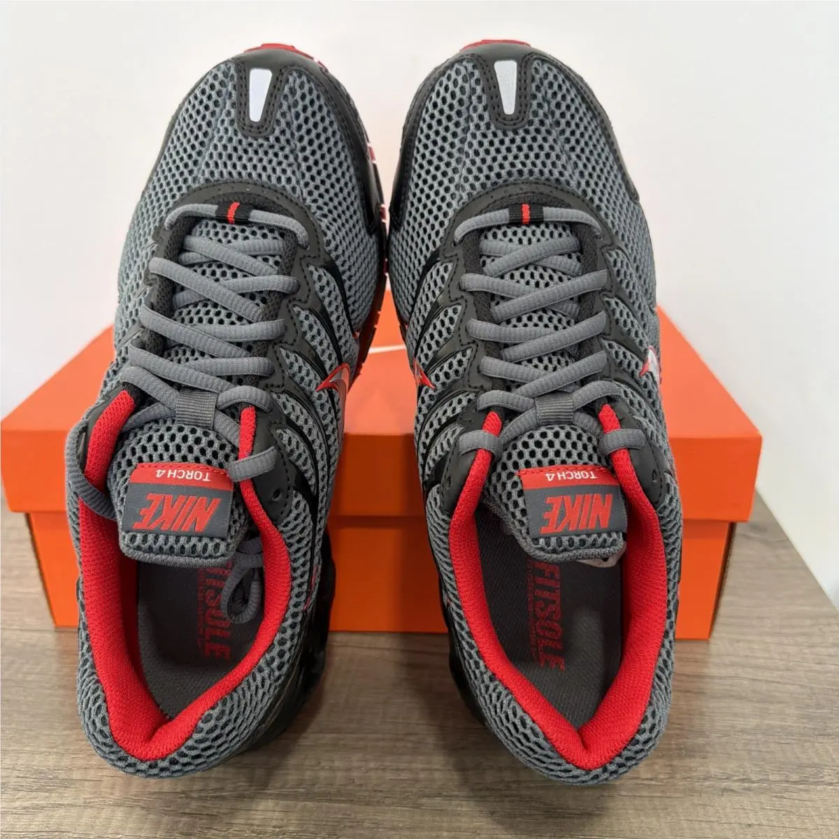 Nike shoes - Nike Air Max Torch 4 Dark Grey Metallic Silver - 343846 006 - Multicolor, Manufacturer: Dark Grey Metallic Silver 2