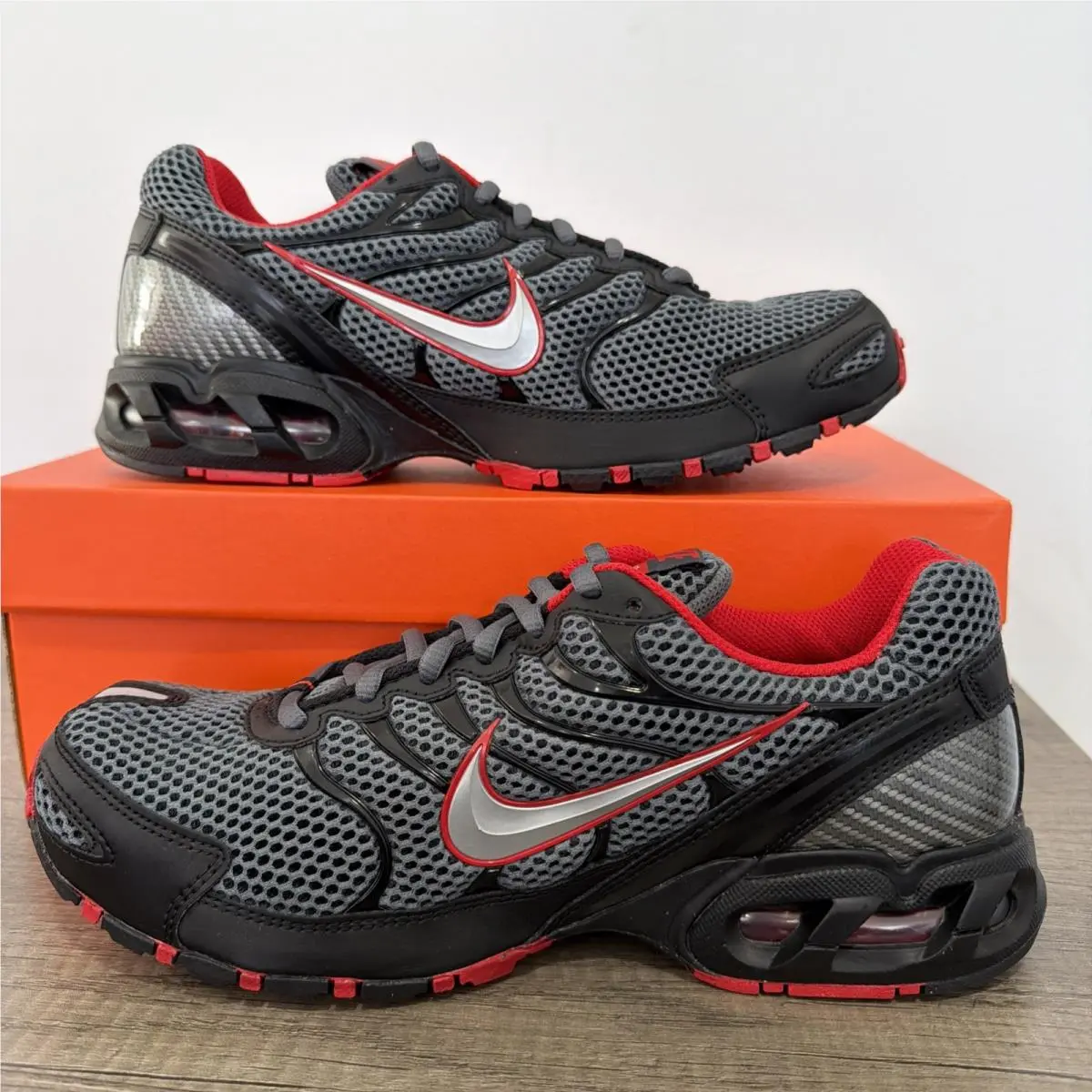 Nike shoes - Nike Air Max Torch 4 Dark Grey Metallic Silver - 343846 006 - Multicolor, Manufacturer: Dark Grey Metallic Silver 5