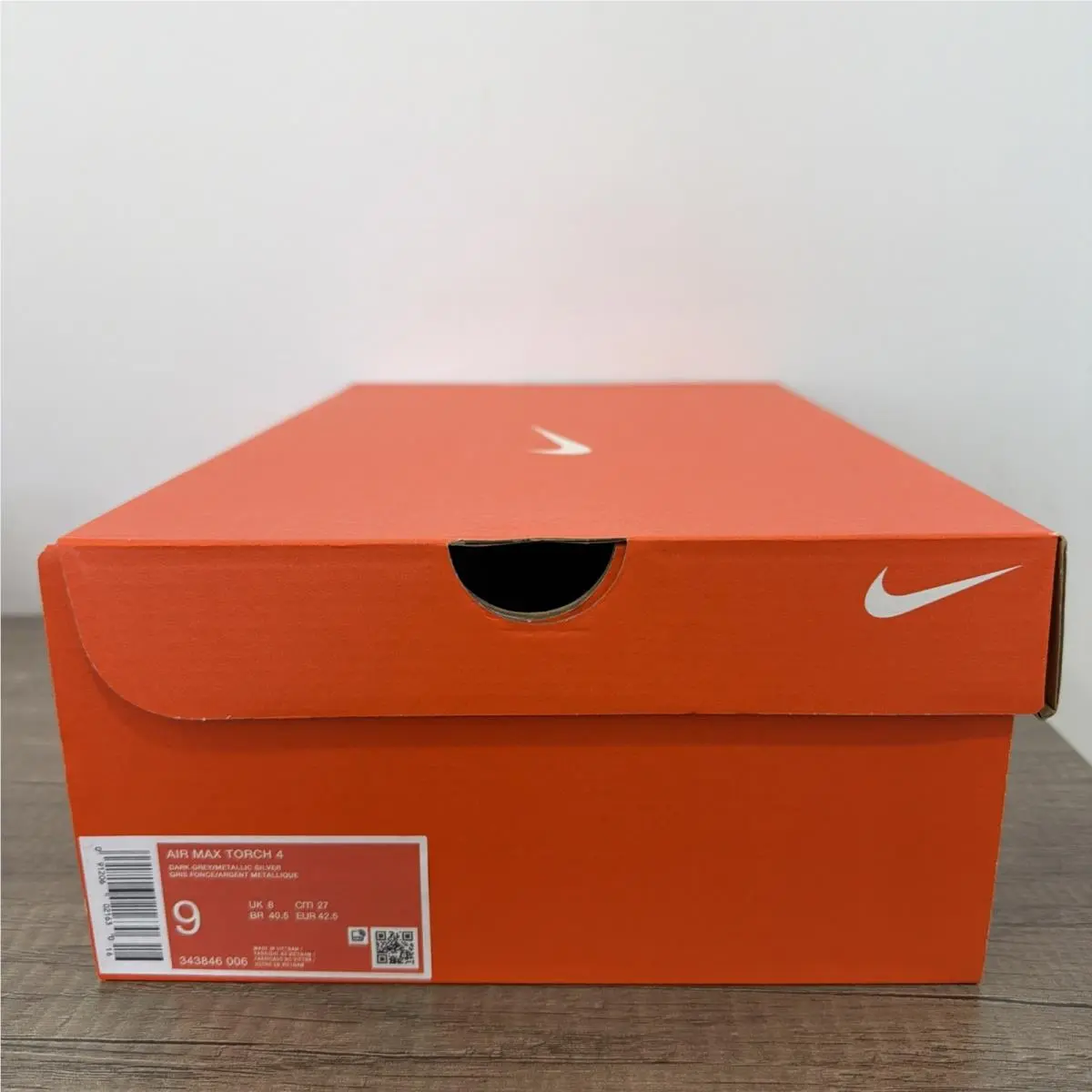 Nike shoes - Nike Air Max Torch 4 Dark Grey Metallic Silver - 343846 006 - Multicolor, Manufacturer: Dark Grey Metallic Silver 6
