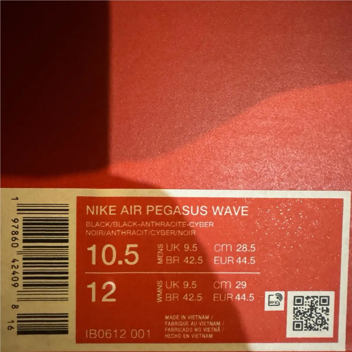 Nike shoes - Nike Pegasus Wave - Pegasus Wave - IB0612-001 - Black 5