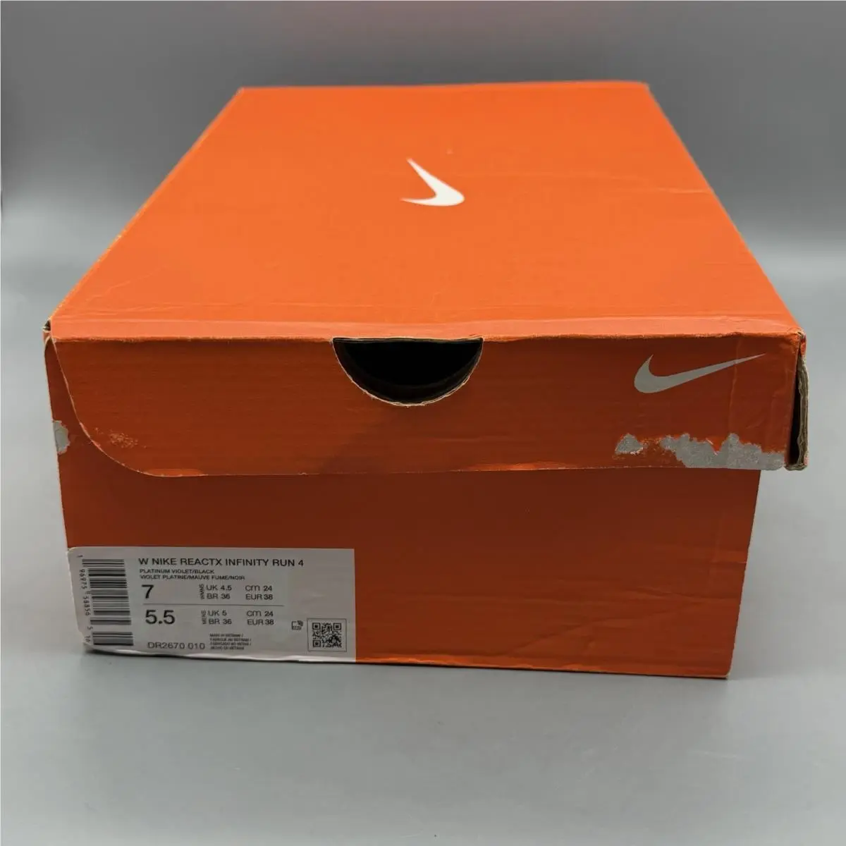 Nike shoes - ReactX Infinity Run 4 - ReactX Infinity Run - DR2670-010 - Purple 13