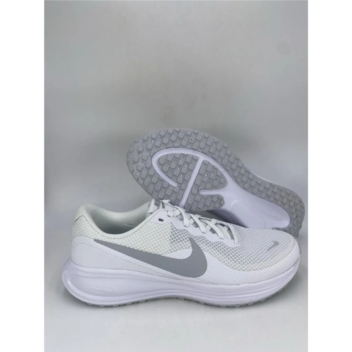 Nike W Air Zoom Structure 25 White Metallic Silver DJ7884 101 Women`s Sz 11.5