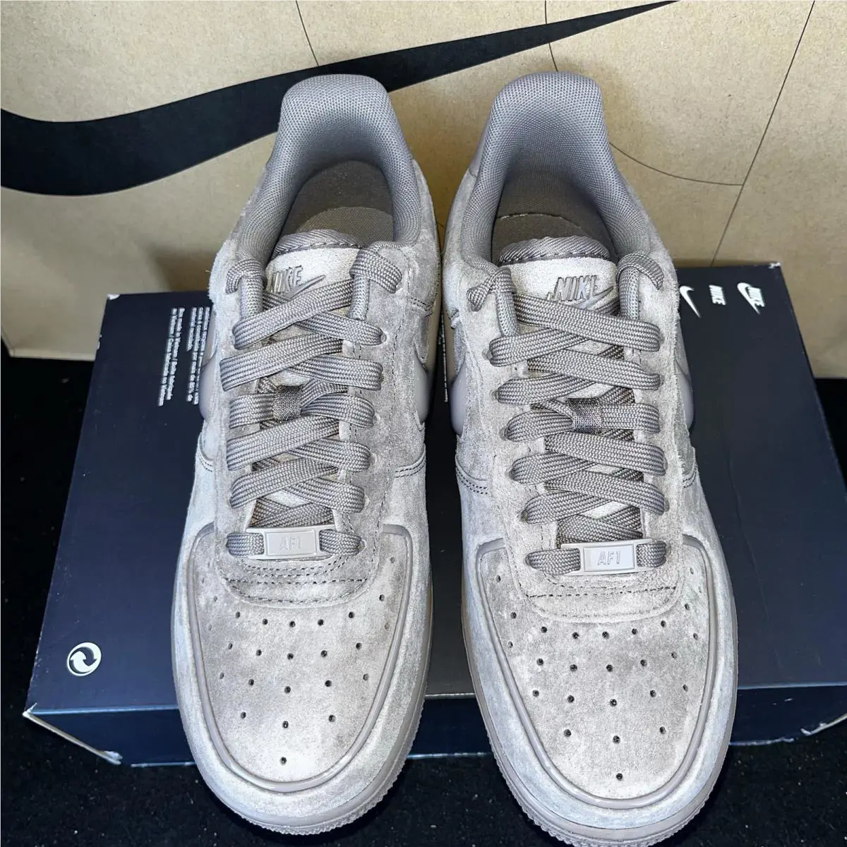 Nike shoes - Nike Air Force 1 - Air Force - HV4406-200 - Brown, Manufacturer: Mink Brown/Black/Mink Brown 1