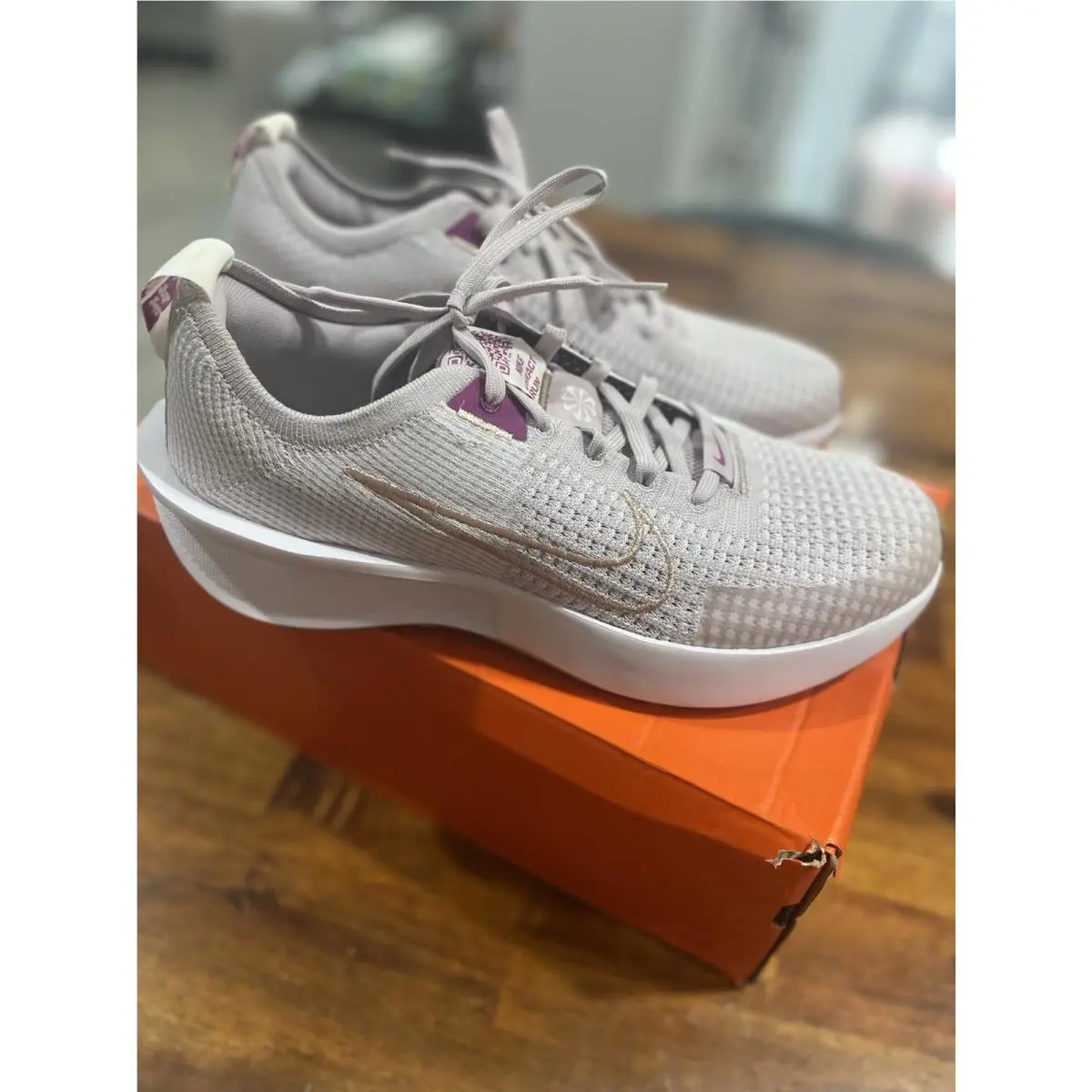 Nike shoes - Nike Interact Run - Interact Run - FF2292 010 - Platinum Violet/Smokey Mauve (UPC: 0197600670426) 2