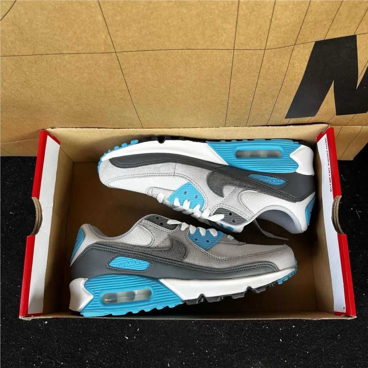 Nike shoes - Nike Air Max 90 - Air Max - DM0029 019 - Platinum Tint/Iron Grey (UPC: 198483421112) 4