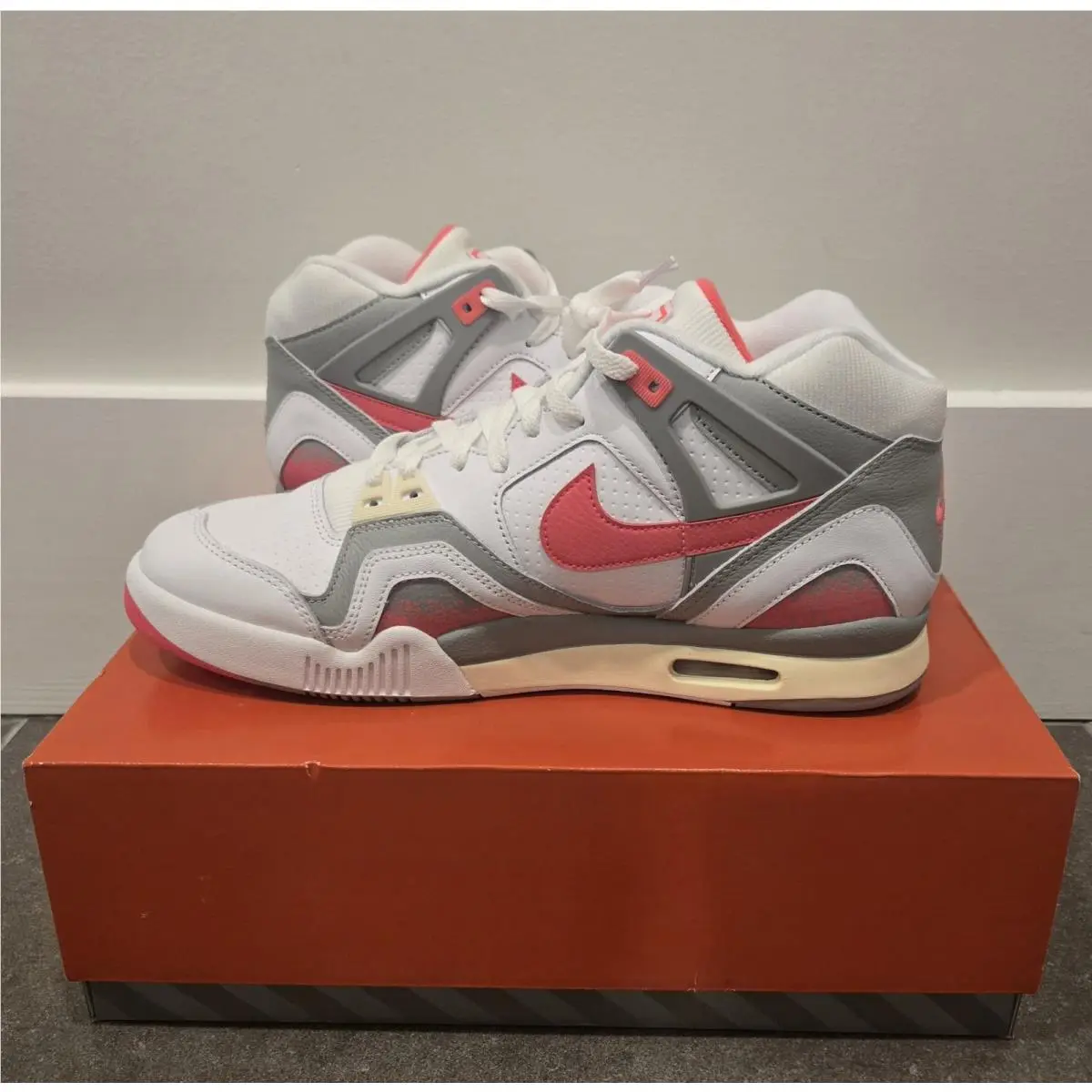 Nike shoes - Nike Air Tech Challenge - Air Tech Challenge - FZ9033-100 - Racer Pink/Light Smoke Grey/Coconut Milk 0