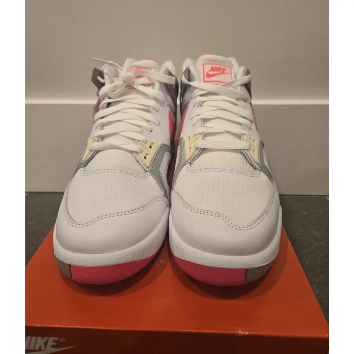Nike shoes - Nike Air Tech Challenge - Air Tech Challenge - FZ9033-100 - Racer Pink/Light Smoke Grey/Coconut Milk 1