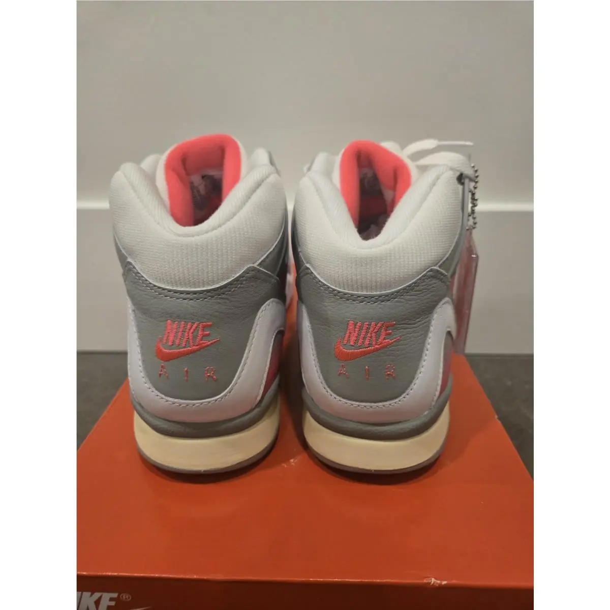 Nike shoes - Nike Air Tech Challenge - Air Tech Challenge - FZ9033-100 - Racer Pink/Light Smoke Grey/Coconut Milk 3