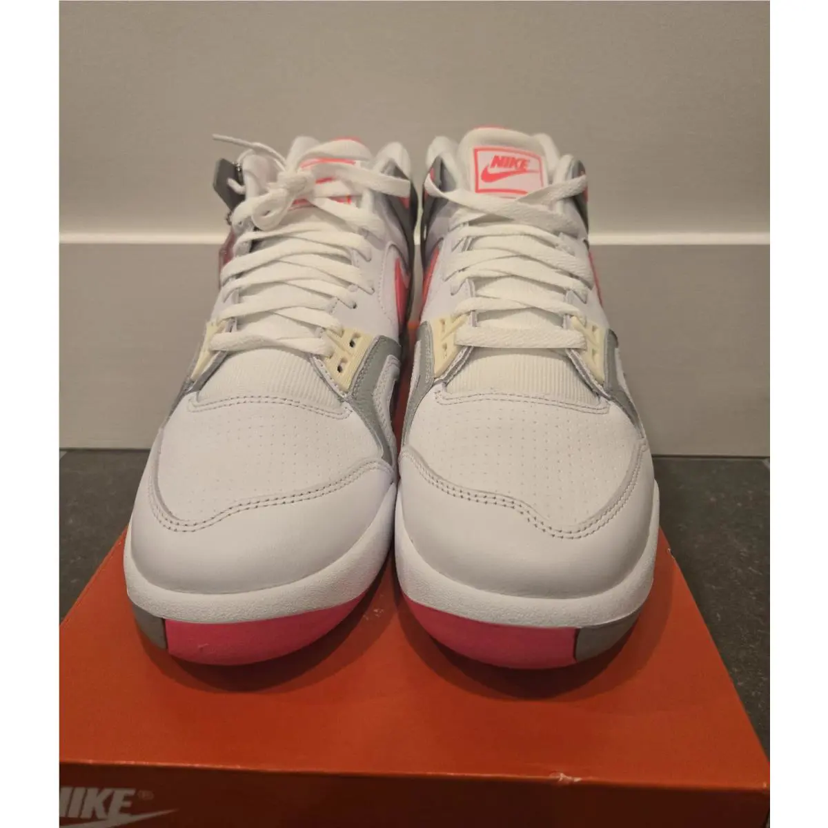 Nike shoes - Nike Air Tech Challenge - Air Tech Challenge - FZ9033-100 - Racer Pink/Light Smoke Grey/Coconut Milk 1