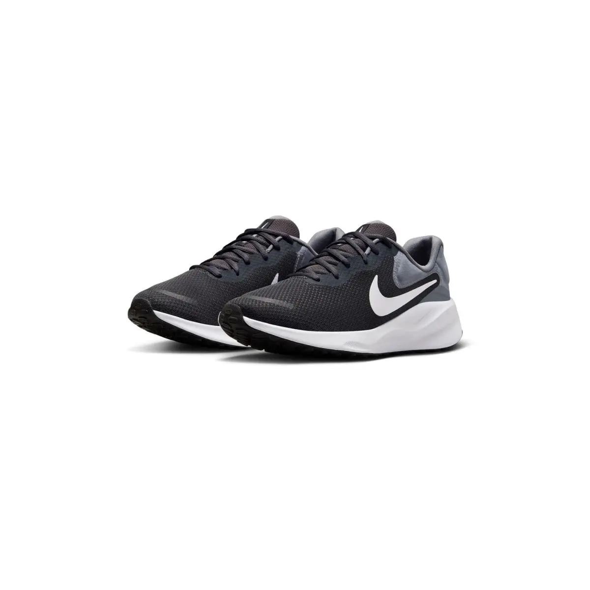 Nike Men`s Revolution 7 Women`s Road Running Shoes Anthracite White Cool Grey