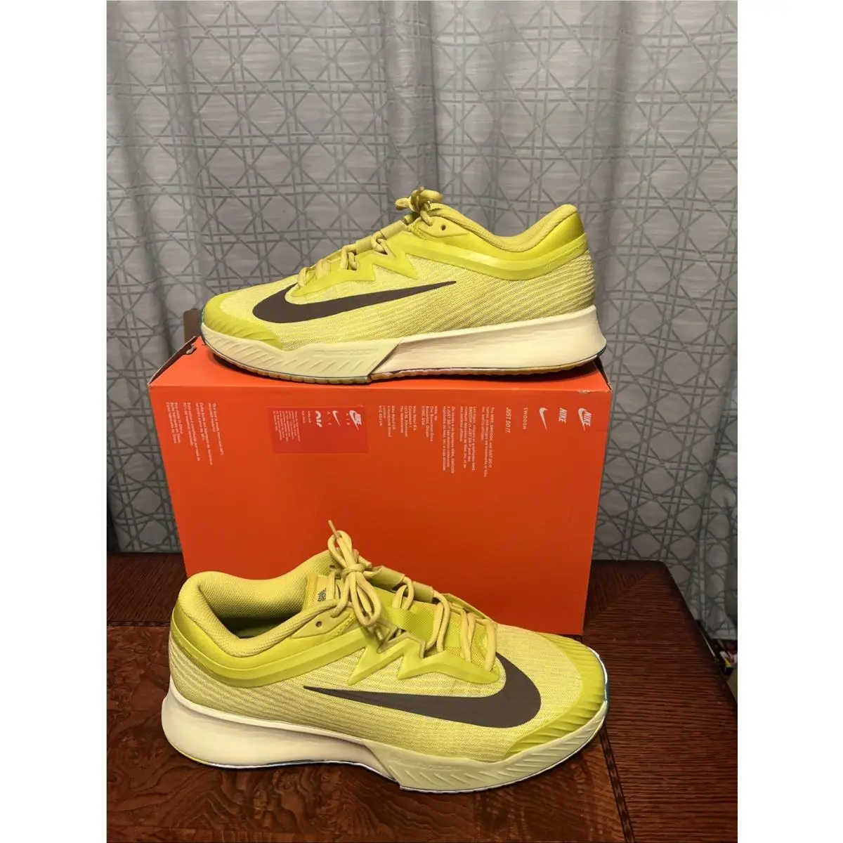 Nike Zoom Vapor Pro 3 Hard Court Tennis Pickleball Shoes High Voltage Mens 12.5