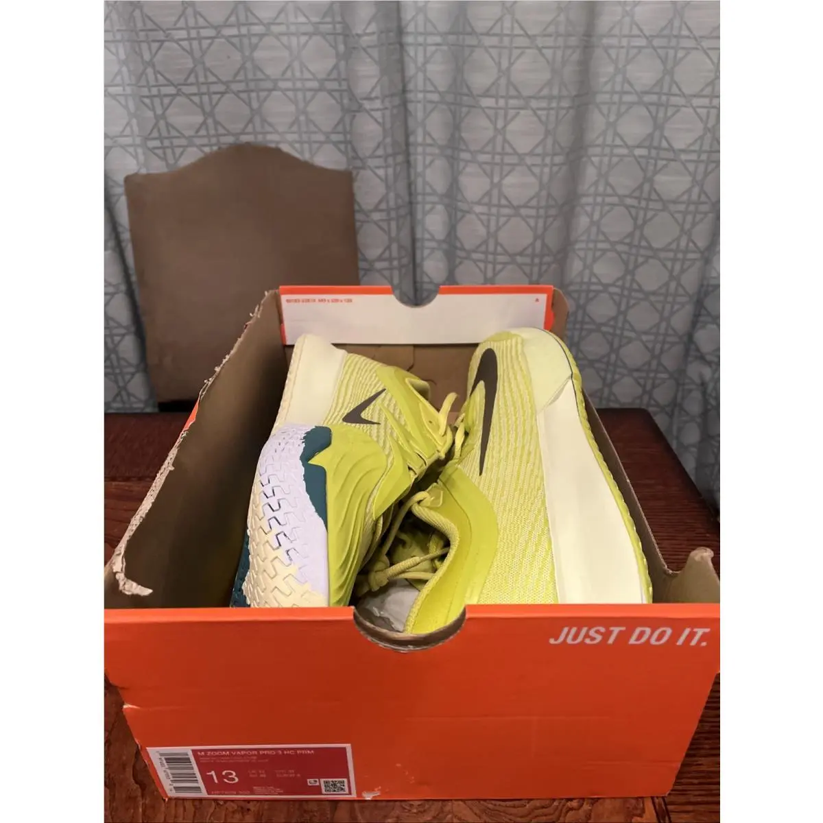 Nike shoes - Nike Zoom Vapor - Zoom Vapor - HF7829-300 - Yellow (UPC: 197602672497) 4