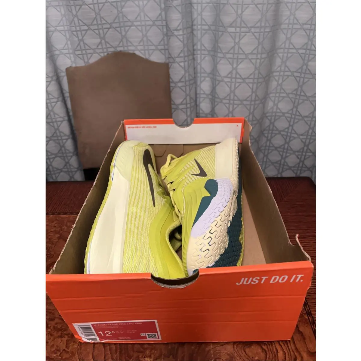 Nike shoes - Nike Zoom Vapor - Zoom Vapor - HF7829-300 - Yellow (UPC: 197602672497) 4