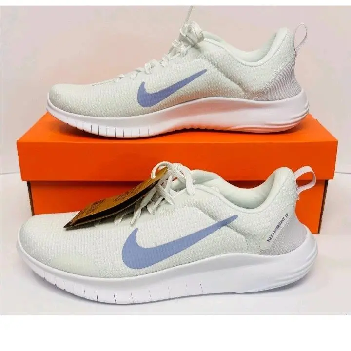 Nike Flex Experience Run 12 Summit White/ Lilac Ice Womens Sz 10 Shoe DV0746 105