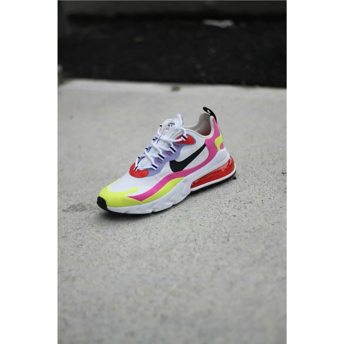 Nike shoes - Nike Air Max 270 React - CZ9351 100 - White/Light Thistle-Black (UPC: 194496060966) 9