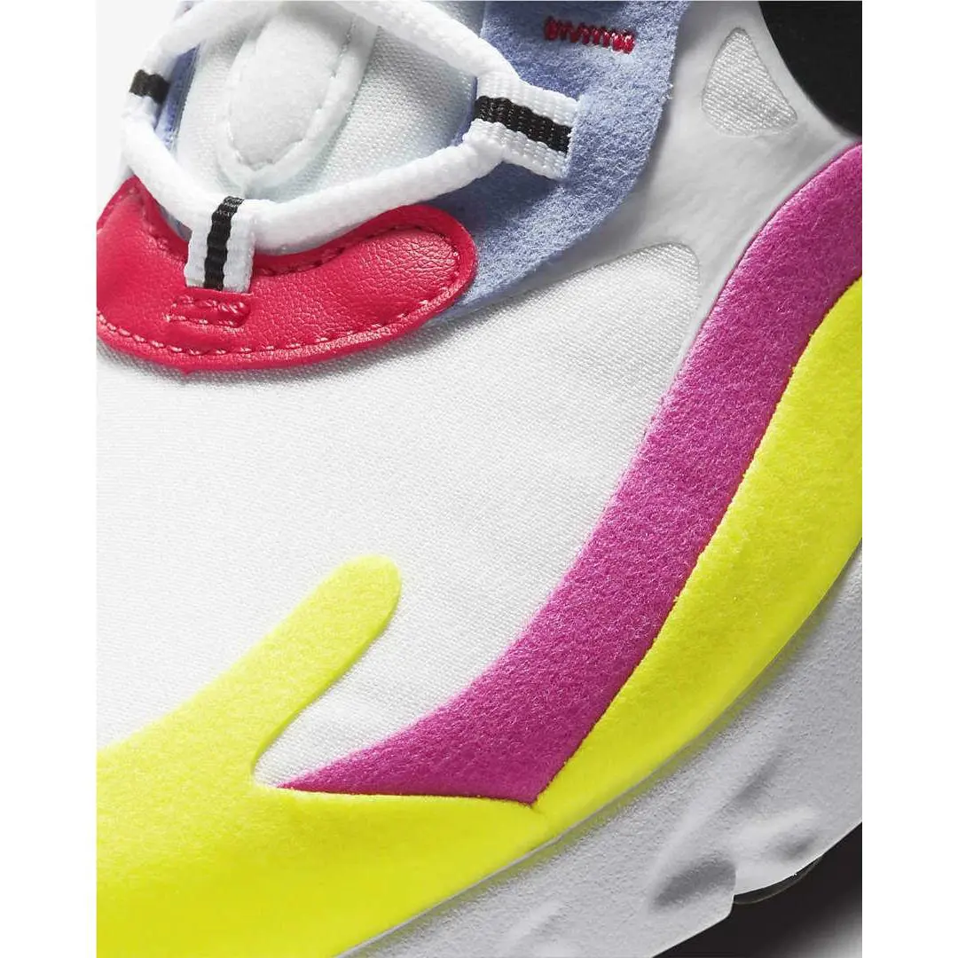 Nike shoes - Nike Air Max 270 React - CZ9351 100 - White/Light Thistle-Black (UPC: 194496060966) 5