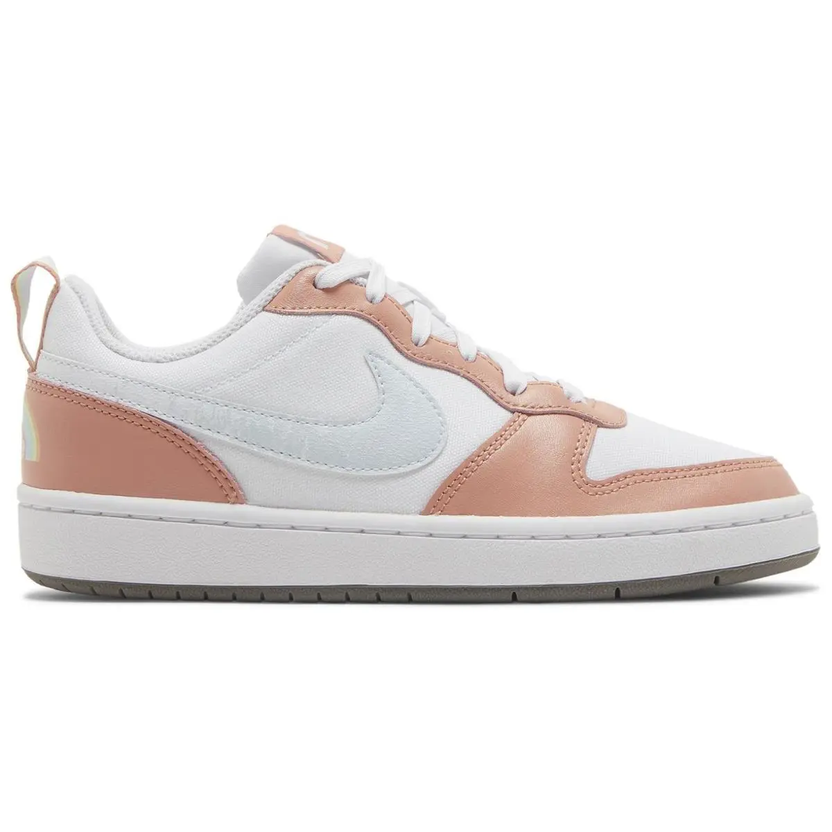 Nike Court Borough Low 2 SE GS `white Light Madder Root` DM1216-100 US Y 5 - White
