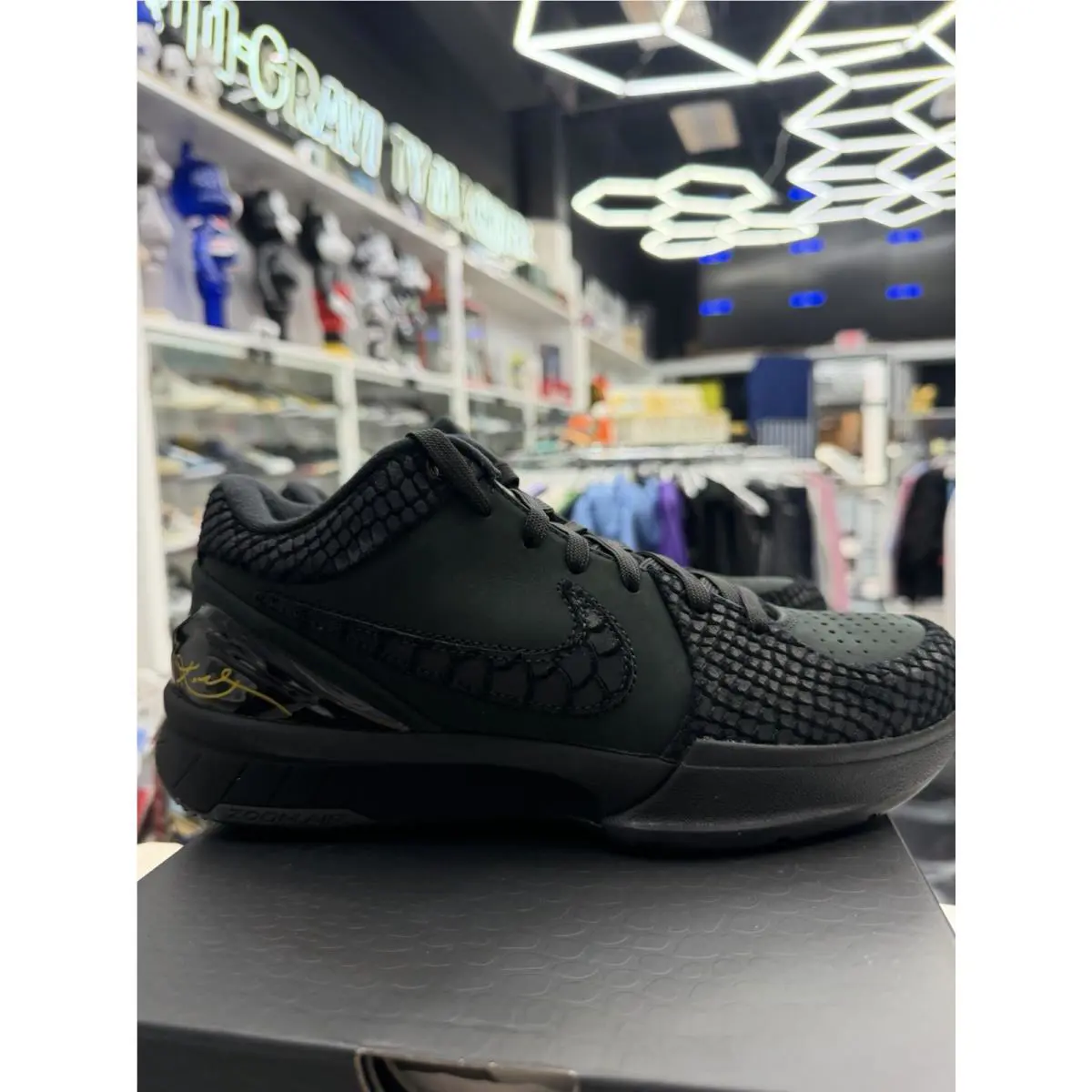 Nike shoes - Nike Zoom Kobe IV - Zoom Kobe - FQ3544-001 - Black 2