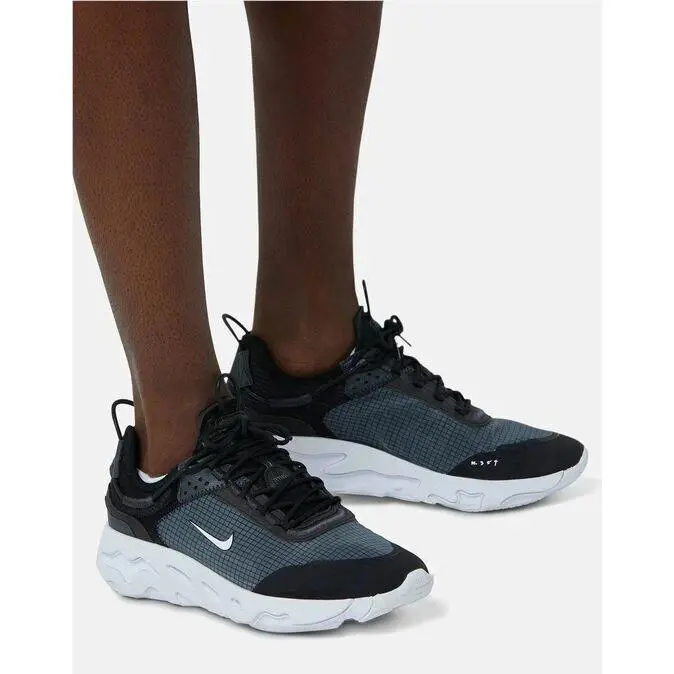 Nike shoes - Nike React Live - React Live - CV1772-003 - Black/White-DK Smoke Grey (UPC: 194955853221) 3