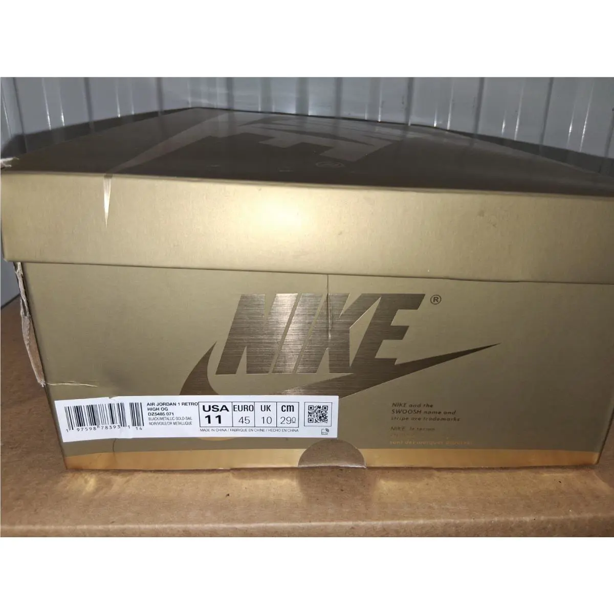 Nike shoes - Nike Air Jordan 1 - Air - Black 9