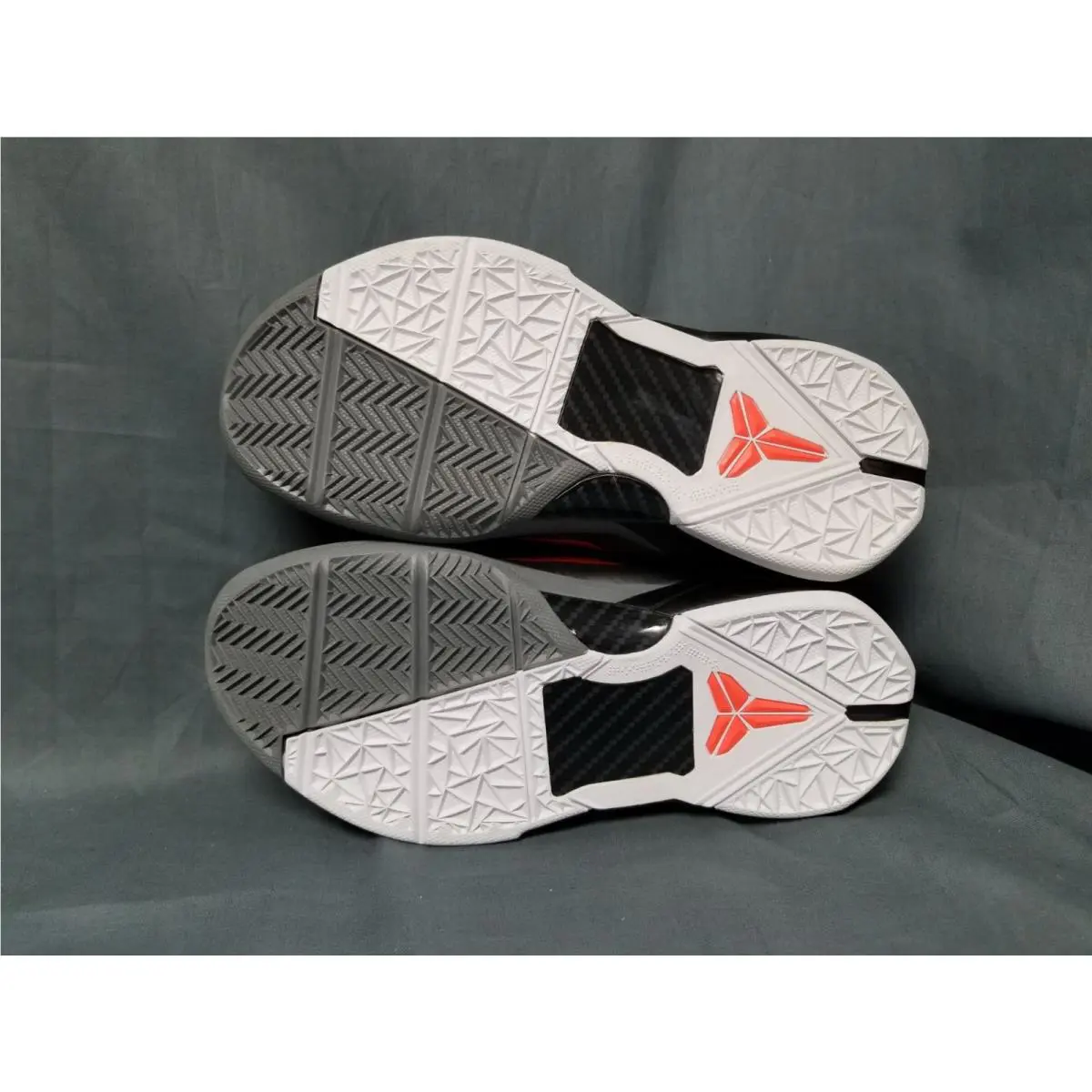 Nike shoes - Nike Zoom Kobe VII - Zoom Kobe VII - 505399 001 - Wolf Grey/Total Orange-Orange Ember (UPC: 883418883485) 9