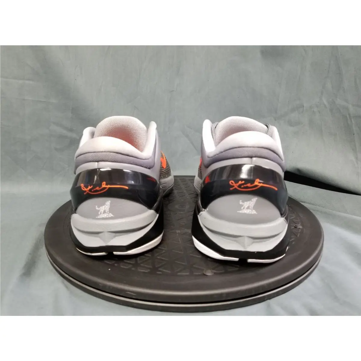 Nike shoes - Nike Zoom Kobe VII - Zoom Kobe VII - 505399 001 - Wolf Grey/Total Orange-Orange Ember (UPC: 883418883485) 5