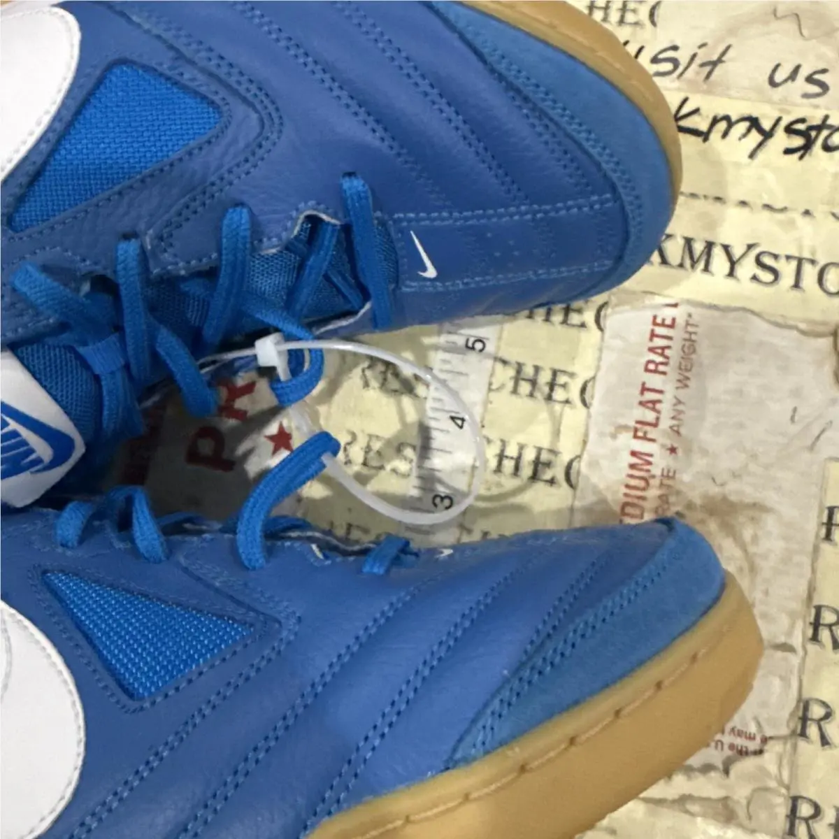 Nike shoes - Nike Gato HQ6019 400 - Gato - Photo Blue/Gum Yellow/White (UPC: 0197862761665) 1