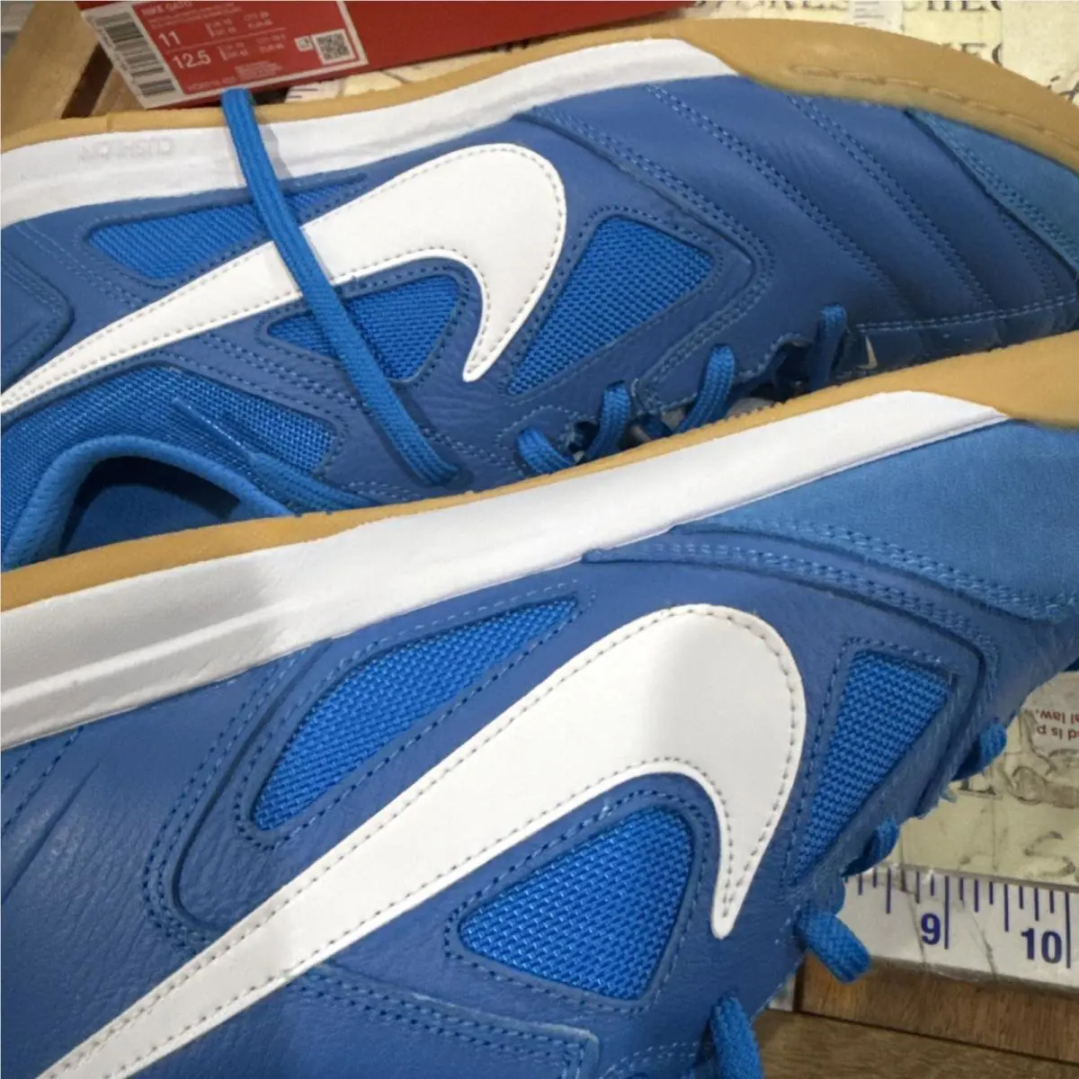 Nike shoes - Nike Gato HQ6019 400 - Gato - Photo Blue/Gum Yellow/White (UPC: 0197862761665) 4