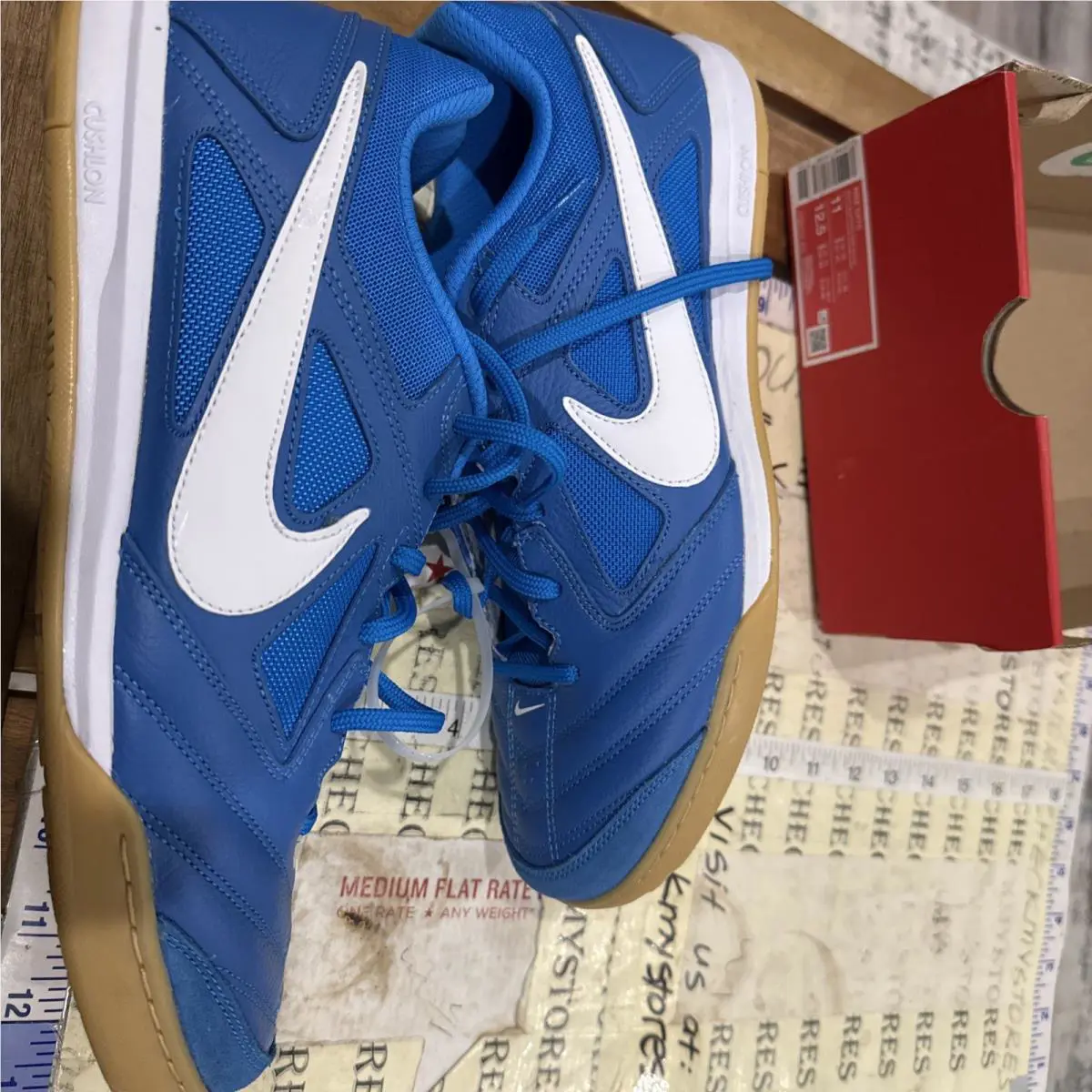 Nike shoes - Nike Gato HQ6019 400 - Gato - Photo Blue/Gum Yellow/White (UPC: 0197862761665) 6