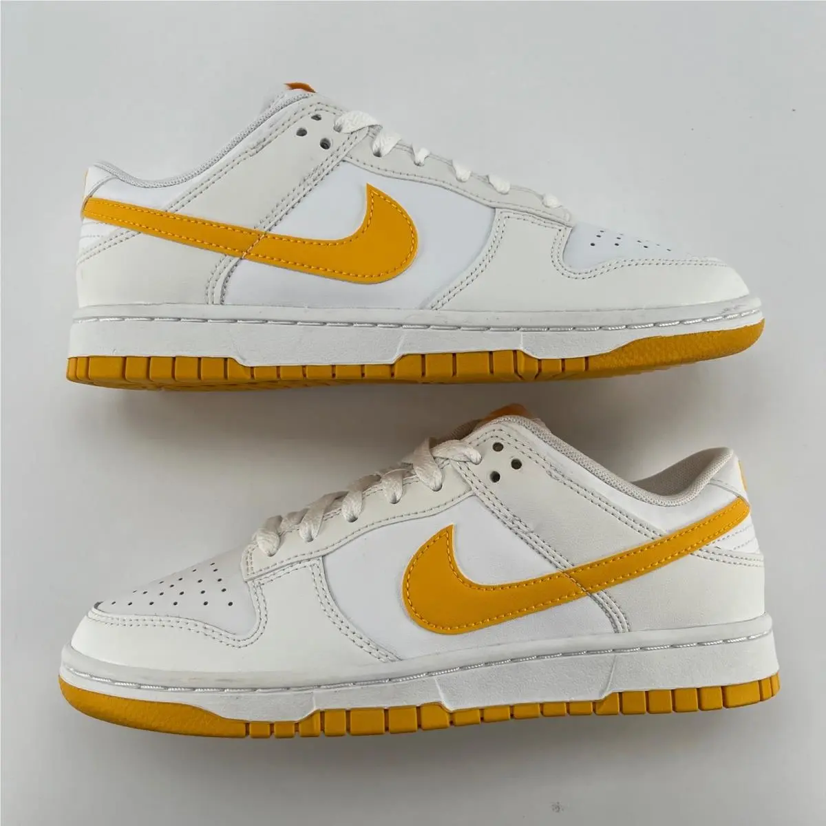 Nike shoes - Nike Dunk Low Retro White University Gold DV0831-110 - DV0831-110 - White 0
