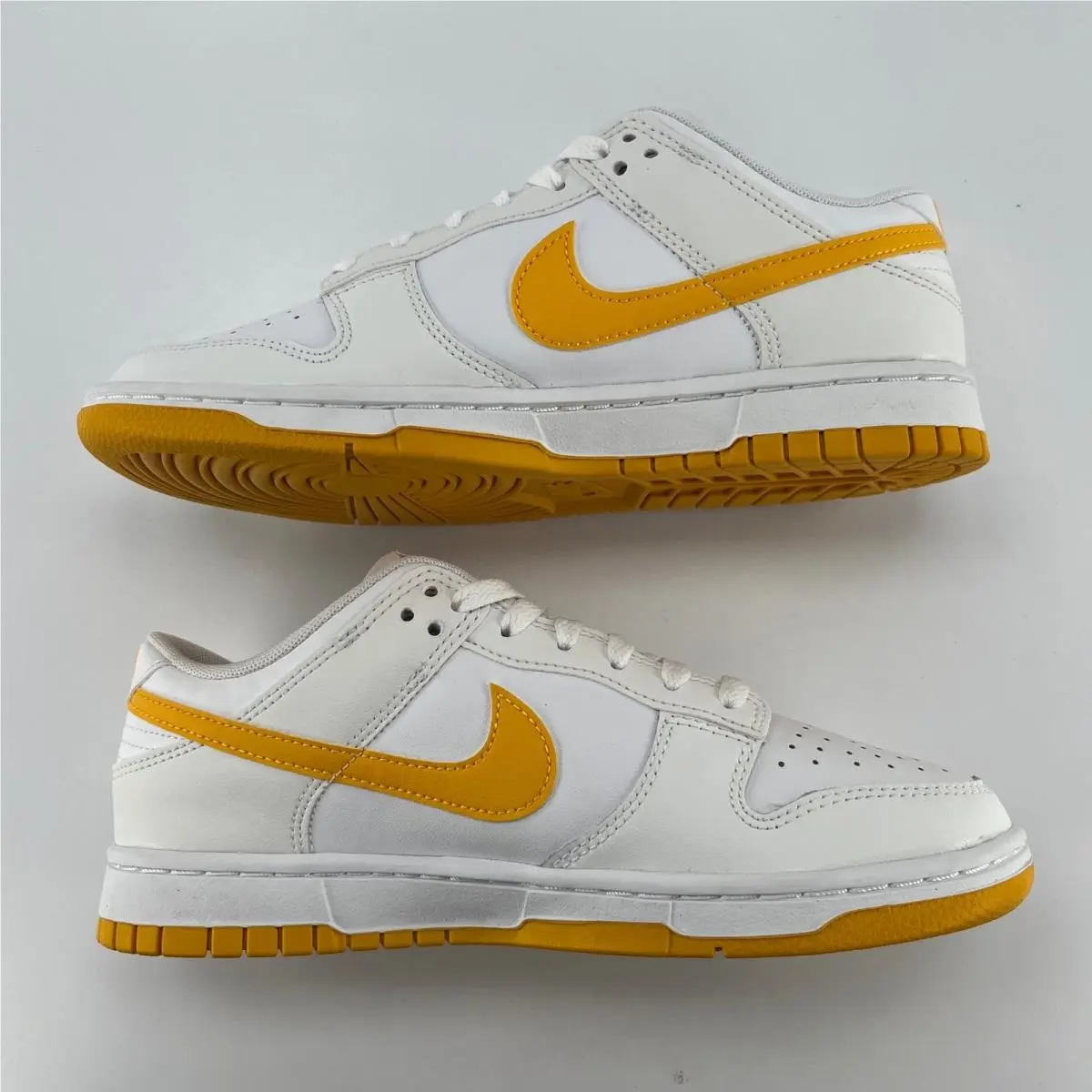 Nike shoes - Nike Dunk Low Retro White University Gold DV0831-110 - DV0831-110 - White 1
