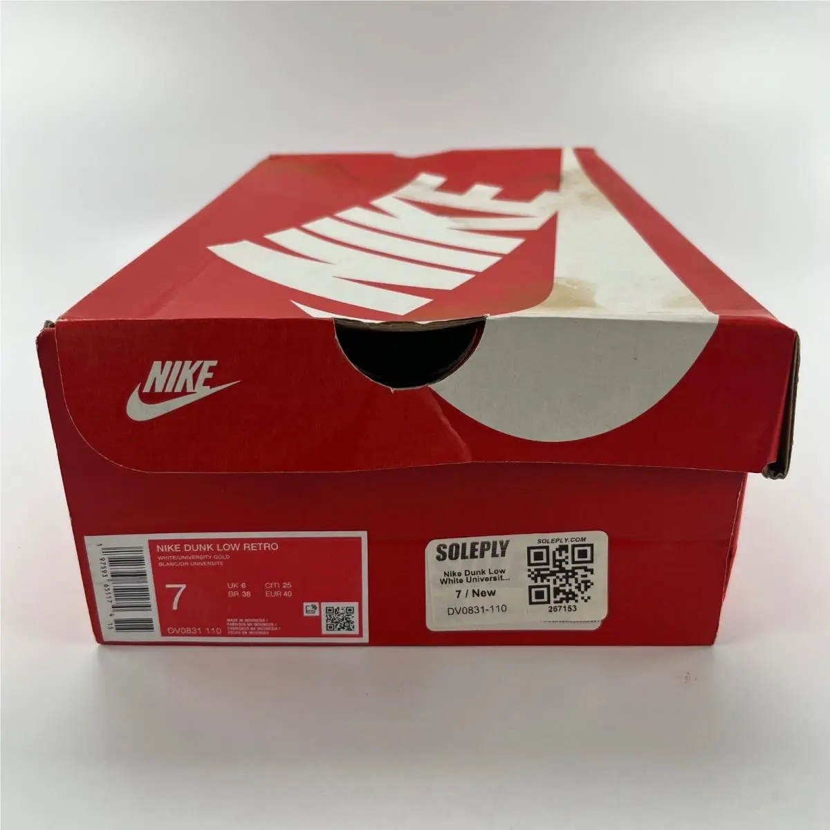 Nike shoes - Nike Dunk Low Retro White University Gold DV0831-110 - DV0831-110 - White 5