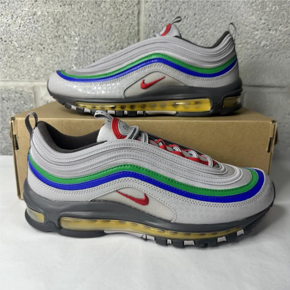 Nike shoes - Nike Air Max 97 - Air Max - CI5012-001 - Gray, Manufacturer: atmosphere grey/ university red (UPC: 0192501959397) 0