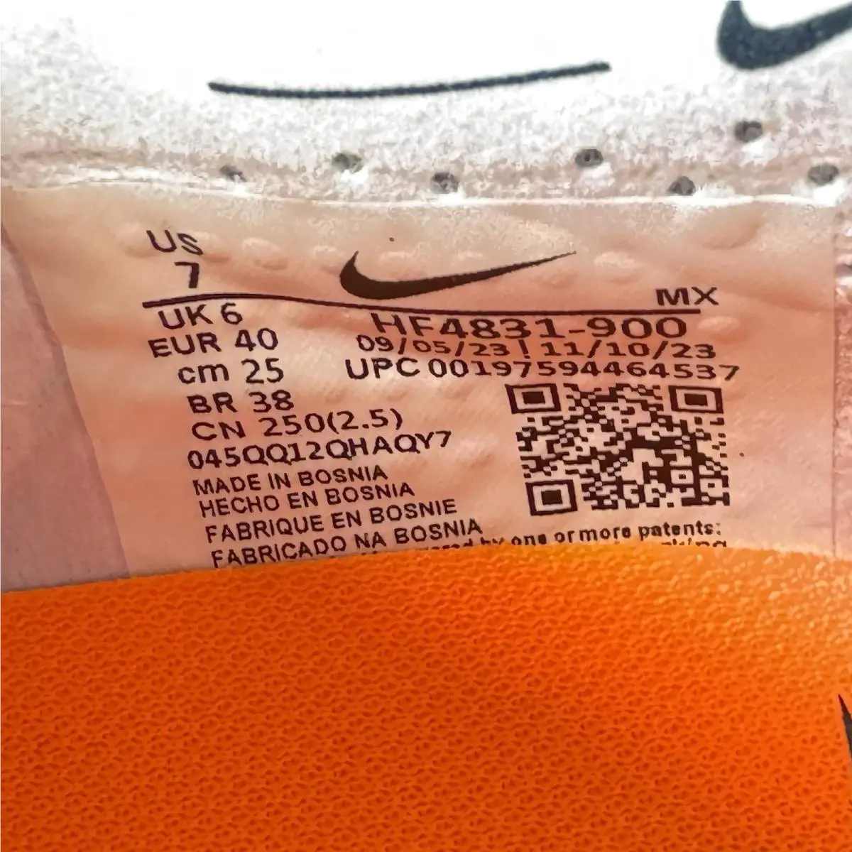 Nike shoes - Nike Phantom GX - Phantom - HF4831-900 - White 4