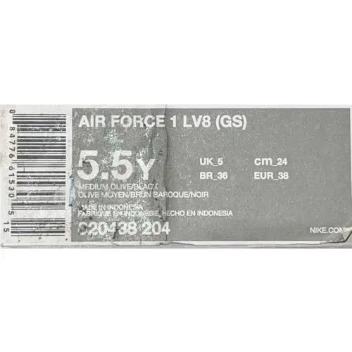 Nike shoes - Nike Air Force 1 LV8 GS - Multicolor 1