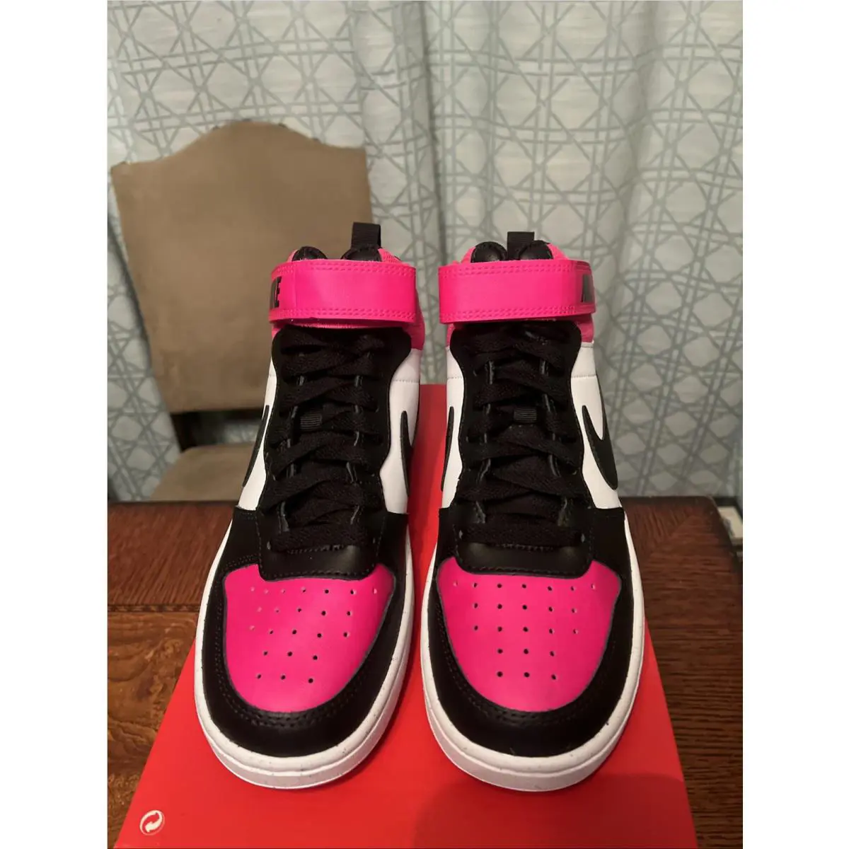 Nike shoes - Nike Court Borough Mid - Court Borough Mid - Pink 1