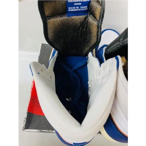 Nike shoes - white, black, blue (UPC: 197859443147) 2