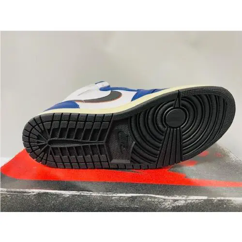 Nike shoes - white, black, blue (UPC: 197859443147) 4