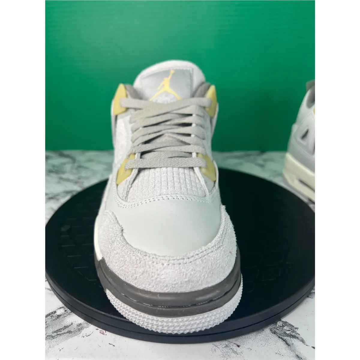 Nike shoes - Air Jordan 4 Retro SE (GS) - Gray (UPC: 00196154208123) 9