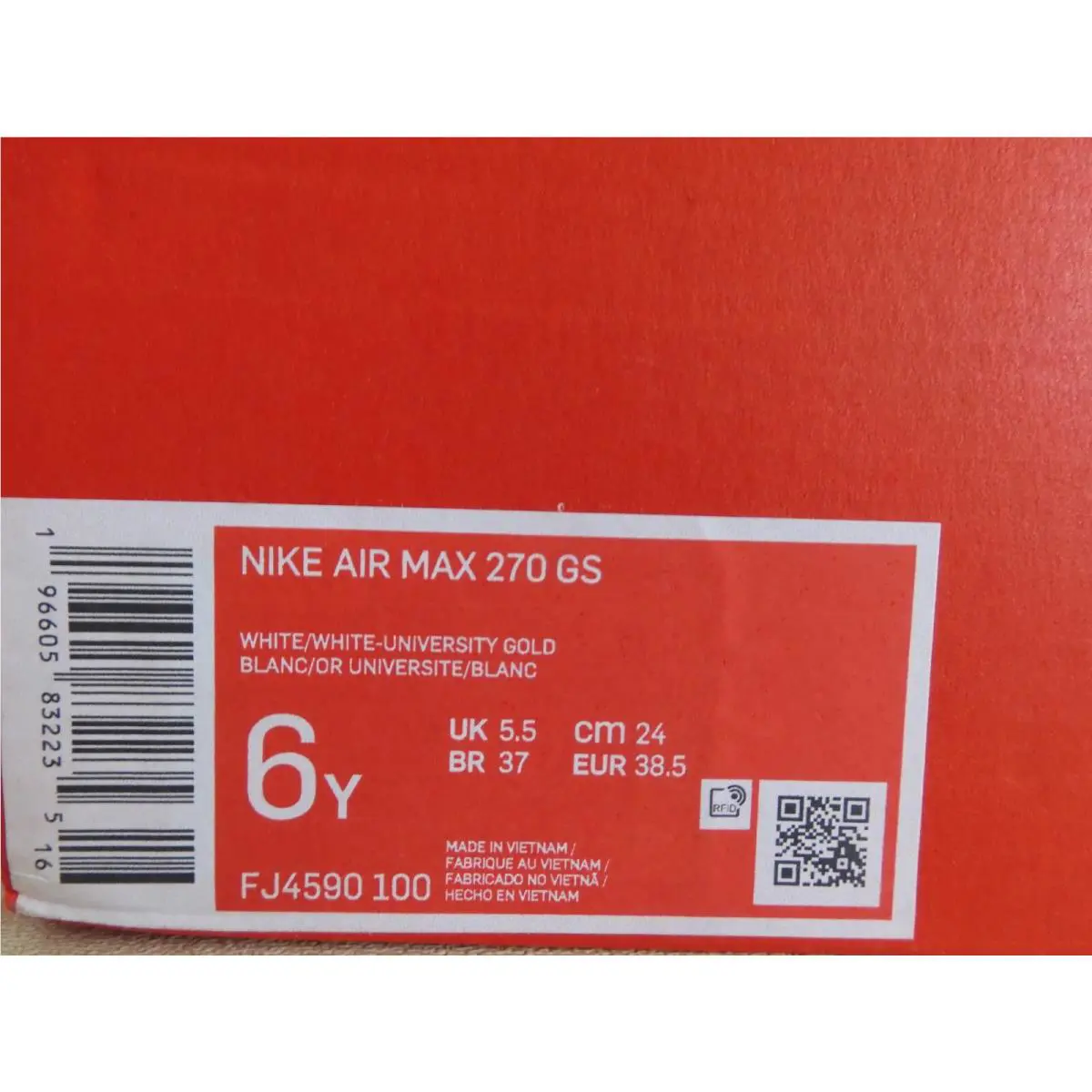Nike shoes - Nike Air Max 270 - Air Max - White (UPC: 196605832235) 3