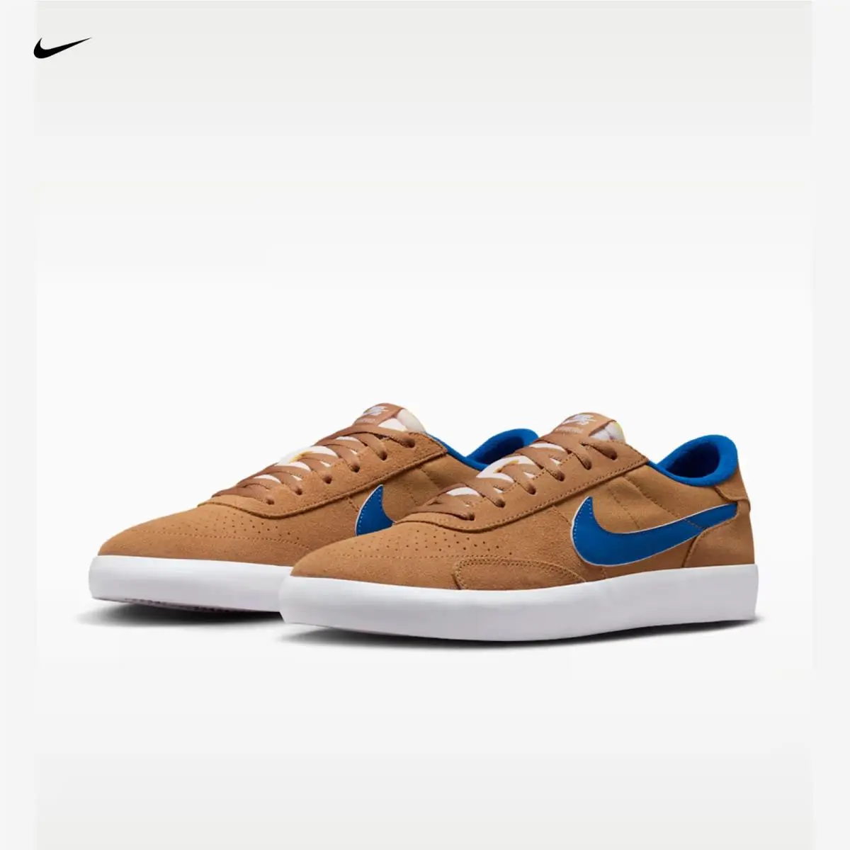 SB Heritage Vulc `flax Team Royal` CD5010-200 Men`s Size 10 by Nike