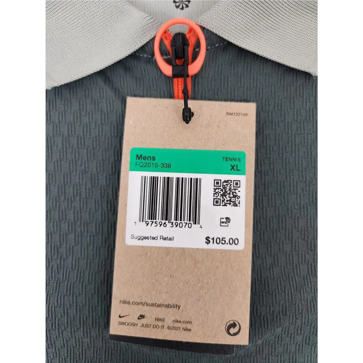 Nike clothing - Nike Advantage Slam - Advantage Slam - FQ2015338 - Green 4