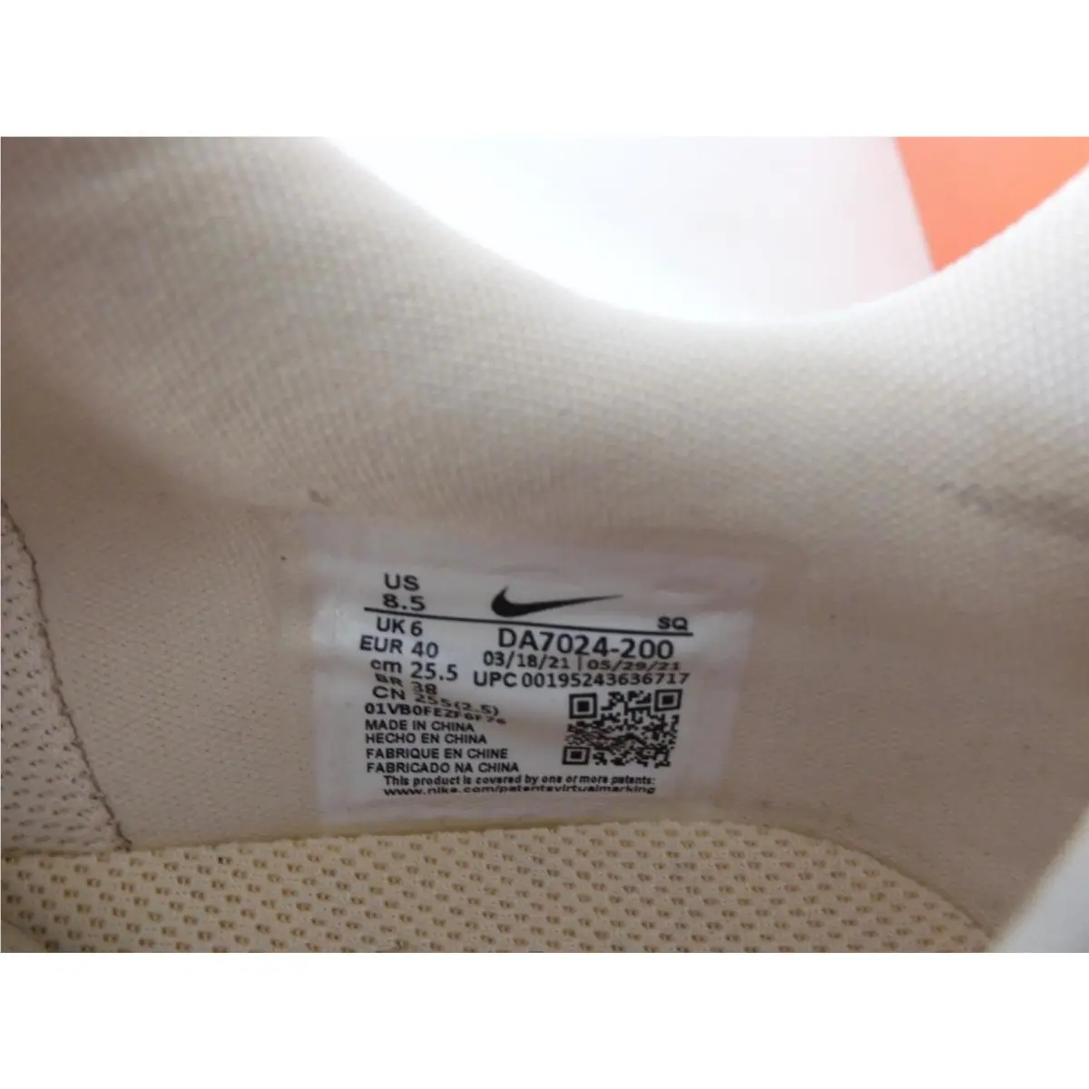 Nike shoes - Nike Air Force 1 Fontanka - DA7024-200 - White (UPC: 195243636717) 7