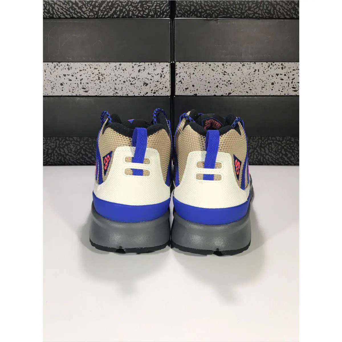 Nike shoes - Nike ACG Okwahn II - ACG Okwahn - 525367-100 - Sail/Racer Blue-Racer Pink (UPC: 0192499288783) 1