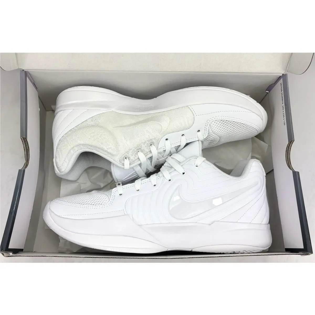 Nike shoes - Nike Ja 2 TB - HQ8513-100 - White/White/White (UPC: 198482379575) 8