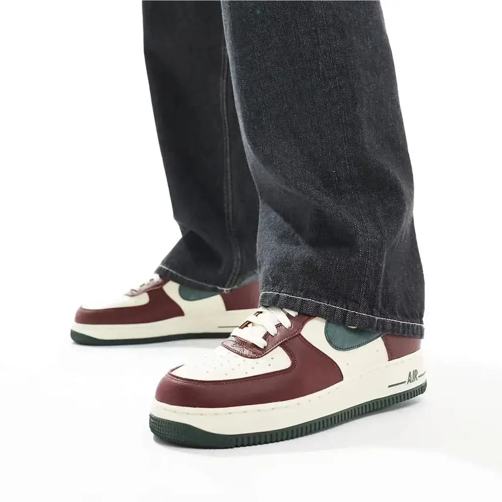 Nike shoes - Nike Air Force 1 `07 LV8 - Dark Team Red / Vintage Green - HQ3612-113 0