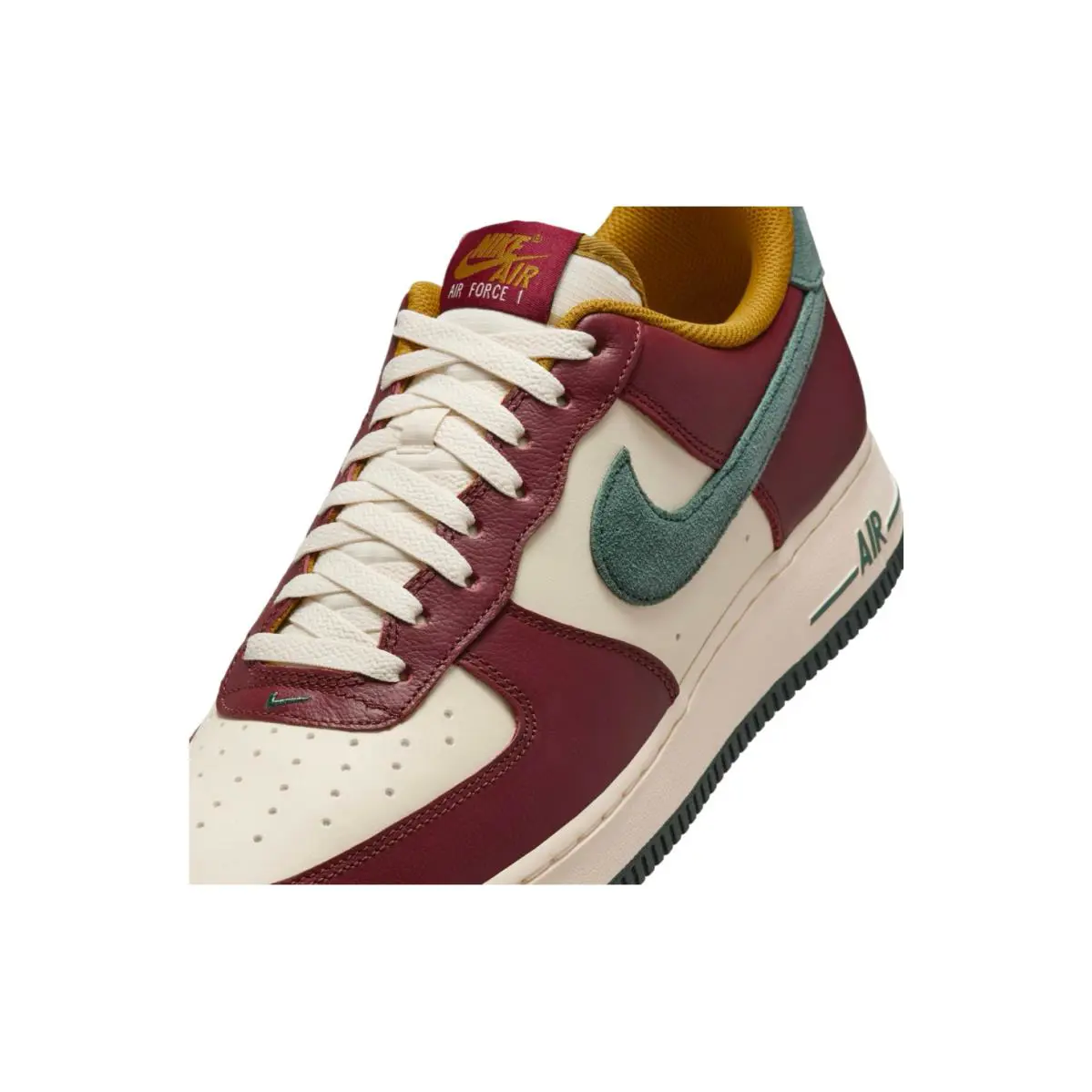 Nike shoes - Nike Air Force 1 `07 LV8 - Dark Team Red / Vintage Green - HQ3612-113 4